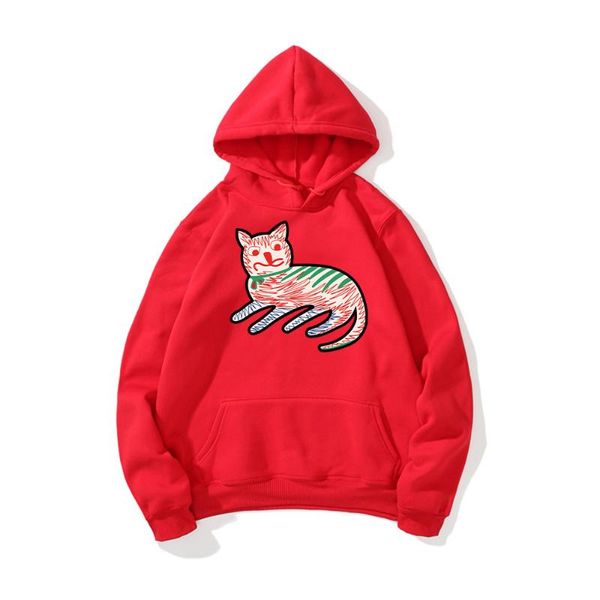 men's hoodies & sweatshirts mens streetwear fashion brand cat print male casual solid color hip hop harajuku high street, Black
men's hoodies & sweatshirts mens streetwear fashion brand cat print male casual solid color hip hop harajuku high street, Black