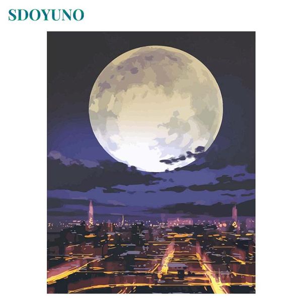 paintings sdoyuno diy oil painting by numbers moon on the city 60x75cm acrylic paint scenery frameless number canva
paintings sdoyuno diy oil painting by numbers moon on the city 60x75cm acrylic paint scenery frameless number canva
