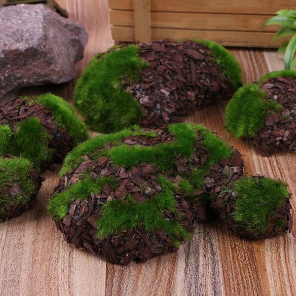 6pcs fake moss stones landscape mini home garden diy decor prop shop window office fake rock wedding simulation artificial plant
6pcs fake moss stones landscape mini home garden diy decor prop shop window office fake rock wedding simulation artificial plant