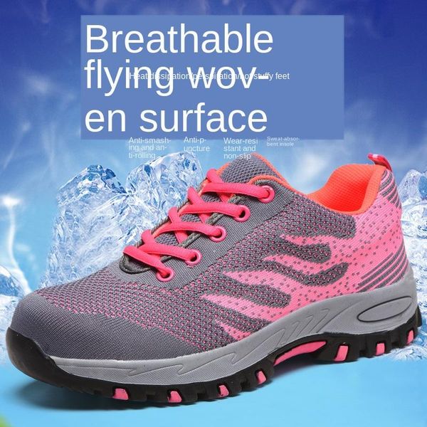 boots woman work safety boot air mesh men's shoes steel toe men puncture-proof sneakers indestructible, Black
boots woman work safety boot air mesh men's shoes steel toe men puncture-proof sneakers indestructible, Black