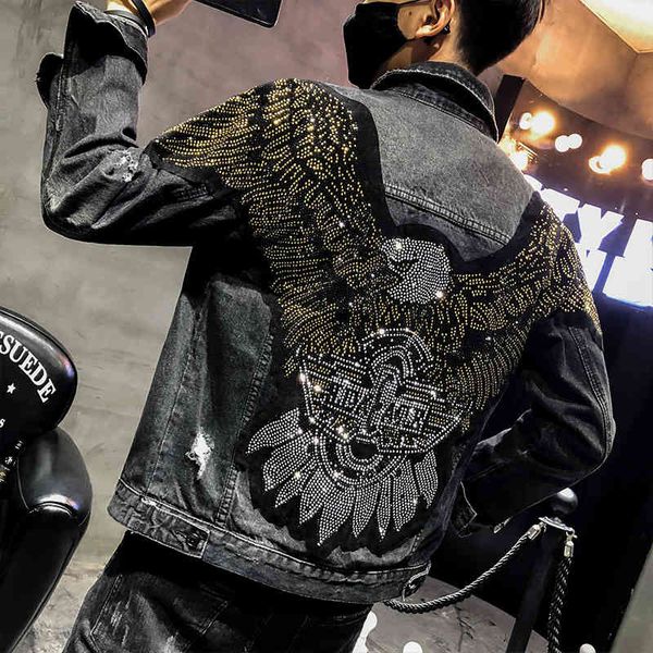 men's jackets autumn graffiti denim jacket japanese style fashion jeans casual punk bomber streetwear men's clothes spring rauc, Black;brown
men's jackets autumn graffiti denim jacket japanese style fashion jeans casual punk bomber streetwear men's clothes spring rauc, Black;brown