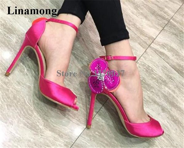 selling women fashion peep toe pink black rhinestone flower thin heel pumps ankle straps satin high heels wedding shoes
selling women fashion peep toe pink black rhinestone flower thin heel pumps ankle straps satin high heels wedding shoes
