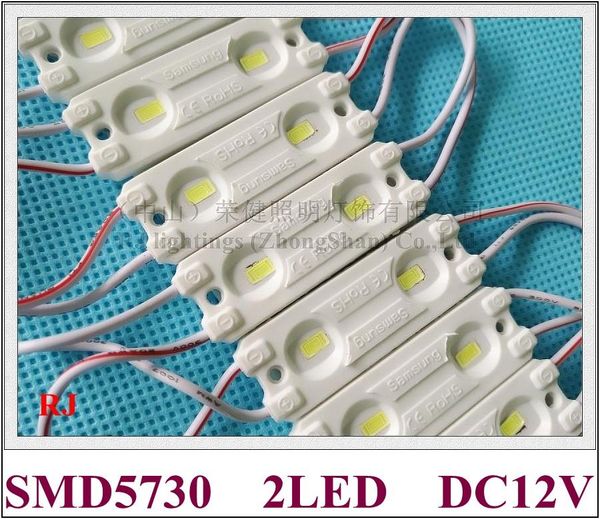 injection led module waterproof led light module for mini letters smd5730 dc12v 2led 1w ip65 46mm(l)*15mm(w)*5mm(h)
injection led module waterproof led light module for mini letters smd5730 dc12v 2led 1w ip65 46mm(l)*15mm(w)*5mm(h)
