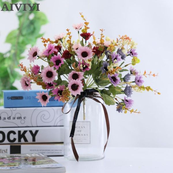 decorative flowers & wreaths 7 fork small sunflower artificial flower silk fake bunch party wedding decoration sun
decorative flowers & wreaths 7 fork small sunflower artificial flower silk fake bunch party wedding decoration sun