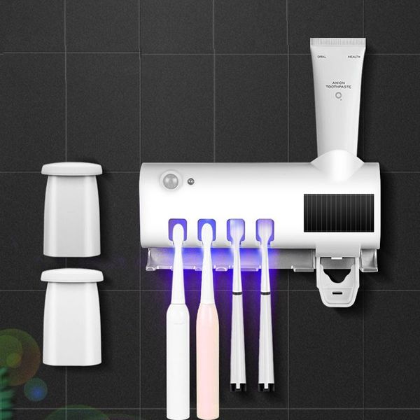bath accessory set perforation-toothbrush sterilizer intelligent ultraviolet bathroom accessories storage box toothpaste squeeze device
bath accessory set perforation-toothbrush sterilizer intelligent ultraviolet bathroom accessories storage box toothpaste squeeze device