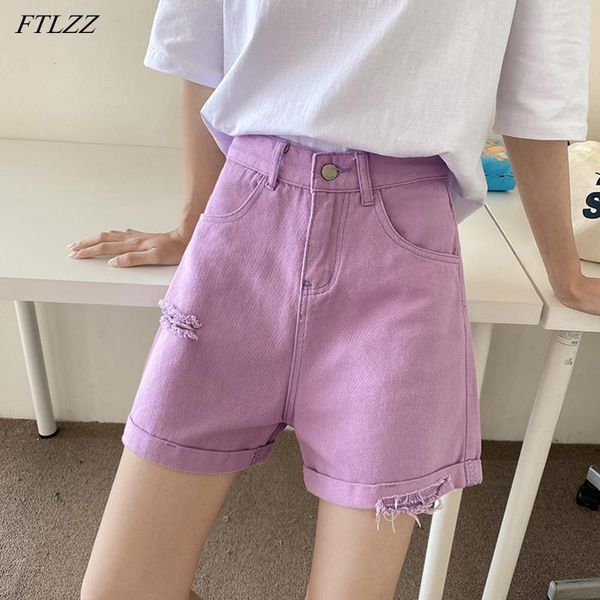 women's shorts ftlzz spring summer women high waist wide leg purple hole denim casual female loose ins ladies jean, White;black
women's shorts ftlzz spring summer women high waist wide leg purple hole denim casual female loose ins ladies jean, White;black