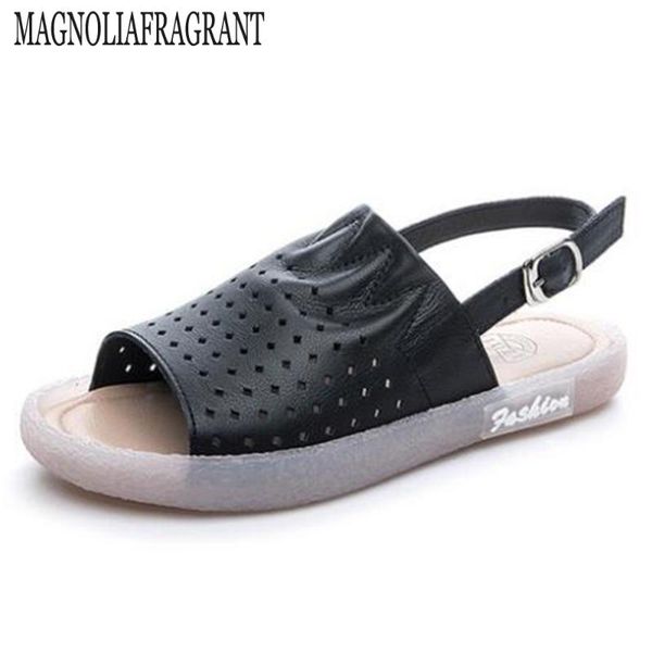 dress shoes summer retro hollow woman sandals breathable women beach genuine leather single female flat women's hy764, Black
dress shoes summer retro hollow woman sandals breathable women beach genuine leather single female flat women's hy764, Black
