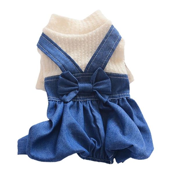 dog apparel cute puppy clothes denim jumpsuit overall with a bowknot pet suspenders durable for small medium dogs eco-friendly print
dog apparel cute puppy clothes denim jumpsuit overall with a bowknot pet suspenders durable for small medium dogs eco-friendly print