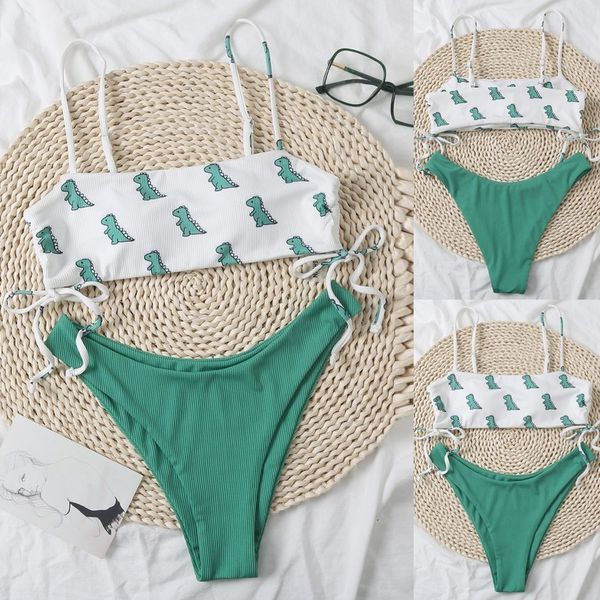 badmode omen 2021 new mode dinosaurus print set high taille badpak badsuit women beach wear bikini, White;black
badmode omen 2021 new mode dinosaurus print set high taille badpak badsuit women beach wear bikini, White;black