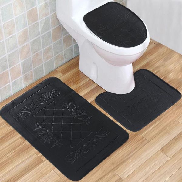 3pc velvet bathroom carpet set,embossed toilet floor mat,non-slip foot mat bathtub simple wear-resistant rubbing floor mat
3pc velvet bathroom carpet set,embossed toilet floor mat,non-slip foot mat bathtub simple wear-resistant rubbing floor mat