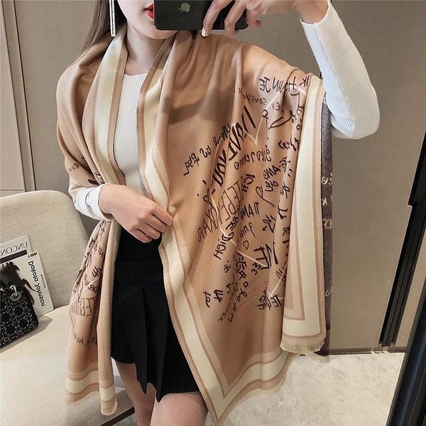 scarves winter women's wool scarf korean version versatile british thickened warm neck cashmere autumn long double-sided shawl 190*65cm, Blue;gray
scarves winter women's wool scarf korean version versatile british thickened warm neck cashmere autumn long double-sided shawl 190*65cm, Blue;gray