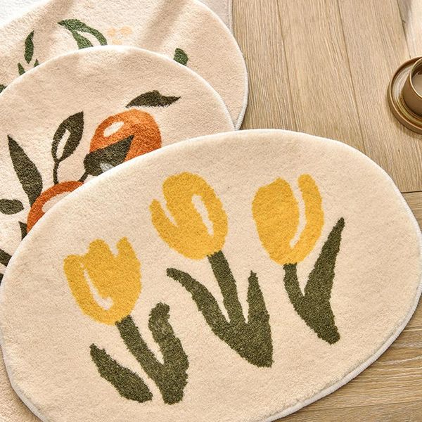 bath mats oval modern bathroom rugs non-slip toilet bedroom living room carpet entrance door mat custom pattern water absorbent
bath mats oval modern bathroom rugs non-slip toilet bedroom living room carpet entrance door mat custom pattern water absorbent