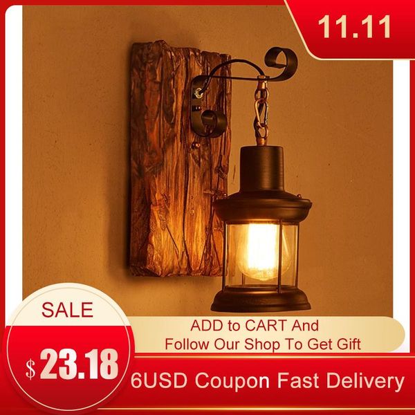 wall lamp vintage hanging light indoor industrial wood creative for home restaurant bar corridor el decor
wall lamp vintage hanging light indoor industrial wood creative for home restaurant bar corridor el decor