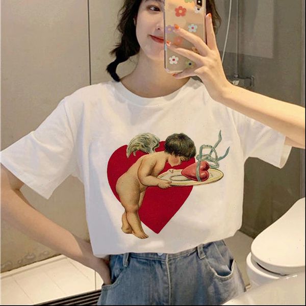 angel aesthetic kawaii t shirt graphic t shirt streetwear harajuku t shirt female tees friends ropa mujer woman, White
angel aesthetic kawaii t shirt graphic t shirt streetwear harajuku t shirt female tees friends ropa mujer woman, White