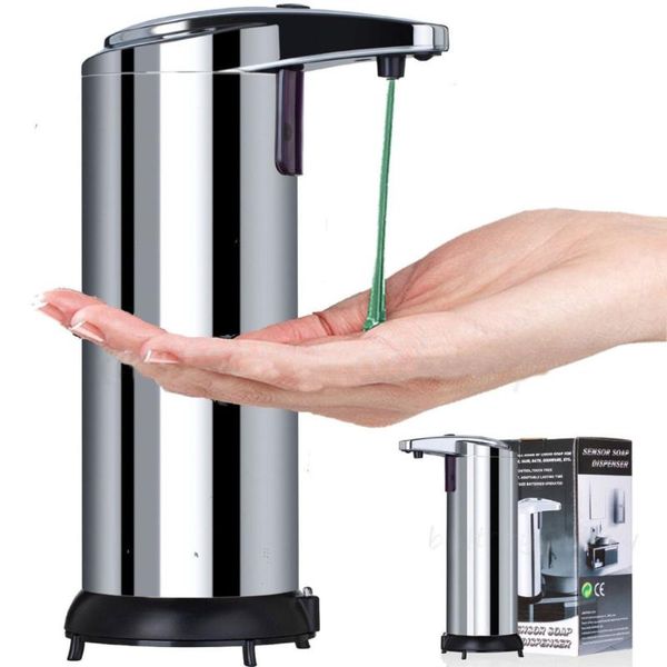 liquid soap dispenser posepop 280ml stainless steel ir sensor touchless automatic for kitchen bathroom home black high quality
liquid soap dispenser posepop 280ml stainless steel ir sensor touchless automatic for kitchen bathroom home black high quality