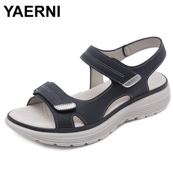 yaerni new women shoes comfortable sandals ladies slip-on wedge sandals sports beach walking shoes summer fashionable leisure, Black
yaerni new women shoes comfortable sandals ladies slip-on wedge sandals sports beach walking shoes summer fashionable leisure, Black