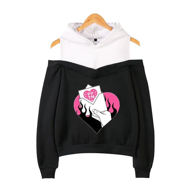 women's hoodies & sweatshirts hip hop design payton moormeier ladies suspenders sweatshirt girls women kpop off-the-shoulder spring aut, Black
women's hoodies & sweatshirts hip hop design payton moormeier ladies suspenders sweatshirt girls women kpop off-the-shoulder spring aut, Black
