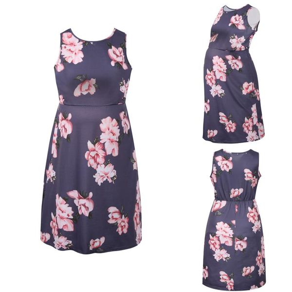 maternity dresses fashion nightgown breastfeeding dress women's floral printed sleeveless o-neck nursing for pregnant women, White
maternity dresses fashion nightgown breastfeeding dress women's floral printed sleeveless o-neck nursing for pregnant women, White