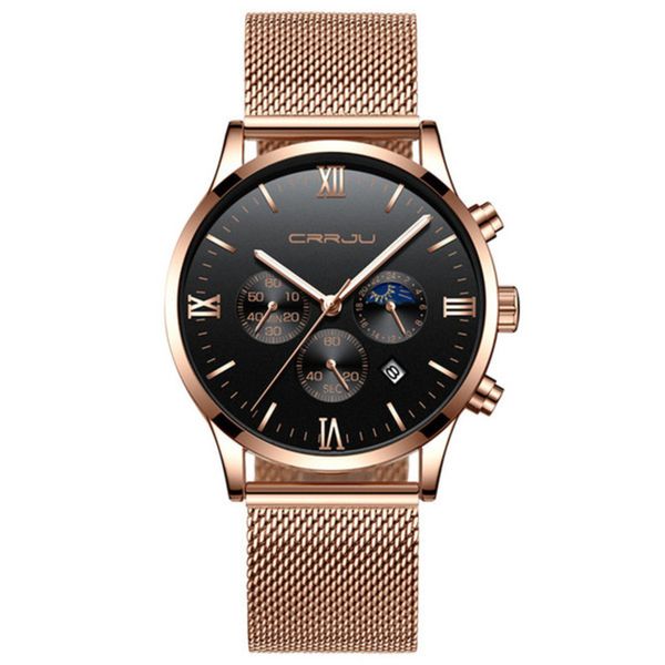 7a+crrju new style mens quartz watches simple fashion casual dress stainless steel 30m daily waterproof date relogio wristwatches gift swiss, Slivery;brown
7a+crrju new style mens quartz watches simple fashion casual dress stainless steel 30m daily waterproof date relogio wristwatches gift swiss, Slivery;brown