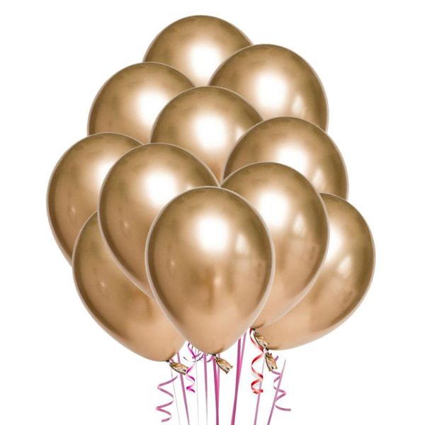 party decoration 50pcs 10 inches latex thicken balloons metallic color ornaments supplies (golden)
party decoration 50pcs 10 inches latex thicken balloons metallic color ornaments supplies (golden)