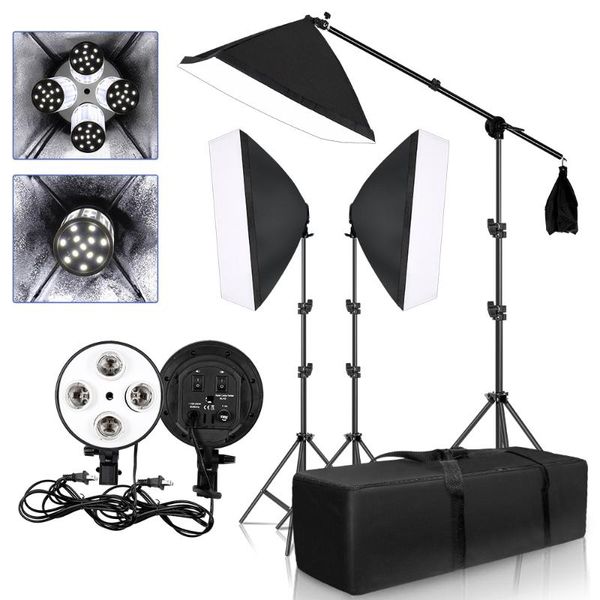 softbox lighting kit 9pcs 5500k 20w led bulbs continuous lighting p studio kit with light stand & carry bag
softbox lighting kit 9pcs 5500k 20w led bulbs continuous lighting p studio kit with light stand & carry bag