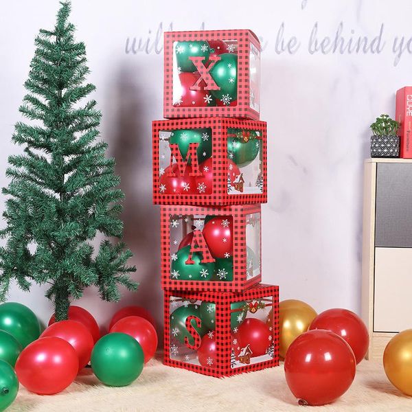 party decoration 4pc transparent christmas gifts box for home 2022 ornaments xmas decor navidad noel balloon boxes
party decoration 4pc transparent christmas gifts box for home 2022 ornaments xmas decor navidad noel balloon boxes