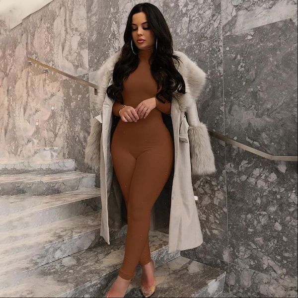active solid black white womens romper brown body casual sportswear turtleneck leggings bodycon club party overalls
active solid black white womens romper brown body casual sportswear turtleneck leggings bodycon club party overalls