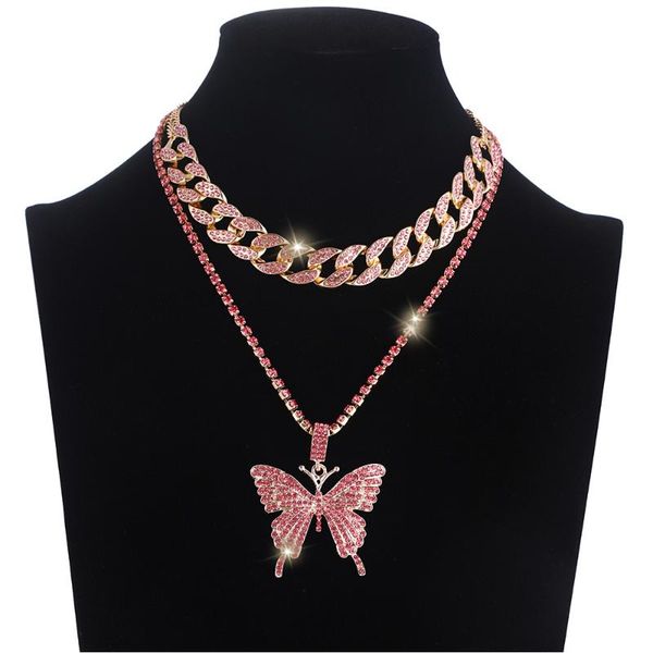 chokers butterfly necklace set cuban link chain choker gifts for women chains pendant jewelry, Golden;silver
chokers butterfly necklace set cuban link chain choker gifts for women chains pendant jewelry, Golden;silver