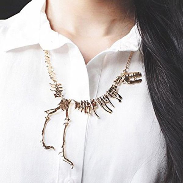 pendant necklaces long necklace gothic hip hop dinosaur skeleton charm dragon bone alloy collars jewelry, Silver
pendant necklaces long necklace gothic hip hop dinosaur skeleton charm dragon bone alloy collars jewelry, Silver