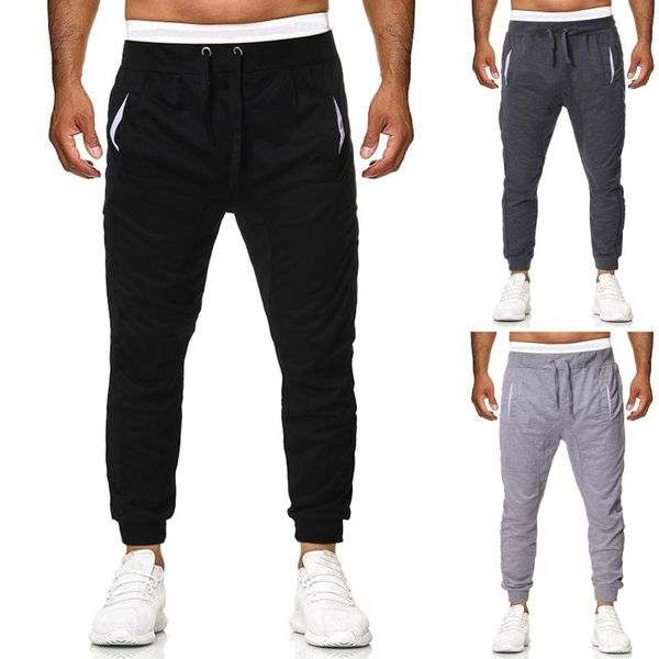 men's youth leisure pants 2021 new fashion tight solid color trend tethered sweatpants sports fitness casual joggers capris #4, Black
men's youth leisure pants 2021 new fashion tight solid color trend tethered sweatpants sports fitness casual joggers capris #4, Black