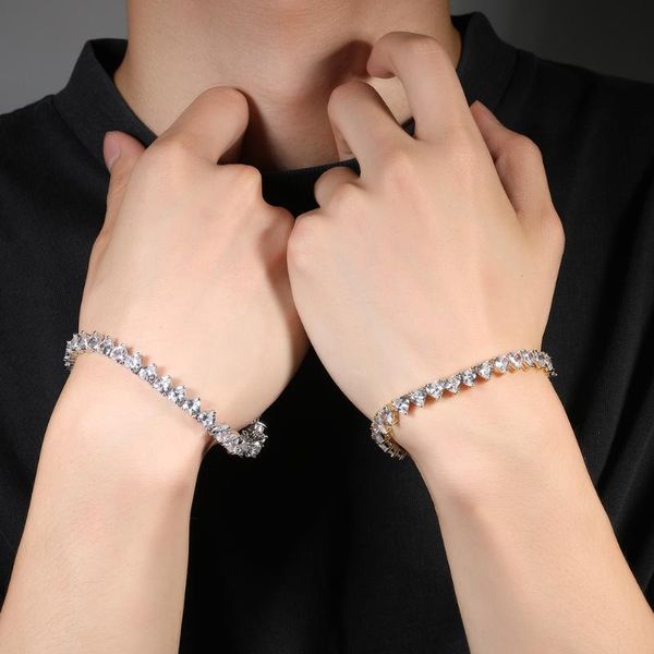 link, chain uwin 7mm heart cz bracelets for women iced out white cubic zirconia bangles micro paved hip hop jewelry drop, Black
link, chain uwin 7mm heart cz bracelets for women iced out white cubic zirconia bangles micro paved hip hop jewelry drop, Black
