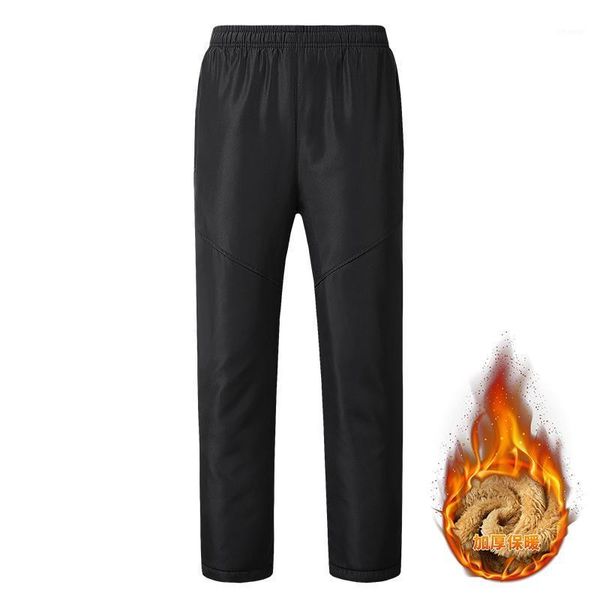 men's pants winter super warm double layer classic cargo wool thicken baggy velvet fleece cotton trousers for men joggers, Black
men's pants winter super warm double layer classic cargo wool thicken baggy velvet fleece cotton trousers for men joggers, Black