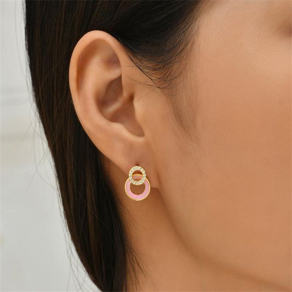 hoop & huggie brand geometric circle rhinestone earrings simple and sweet pink gift for girls, Golden;silver
hoop & huggie brand geometric circle rhinestone earrings simple and sweet pink gift for girls, Golden;silver