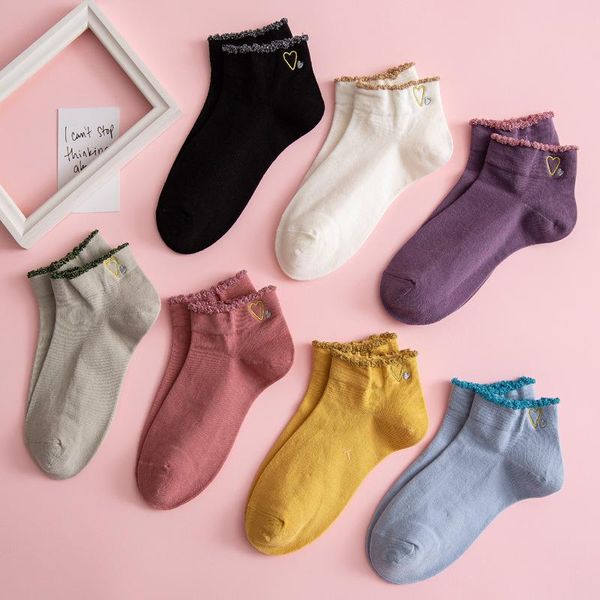socks & hosiery 5 pcs autumn/winter style cotton solid color boat lady anti - slip invisible jk, Black;white 
socks & hosiery 5 pcs autumn/winter style cotton solid color boat lady anti - slip invisible jk, Black;white