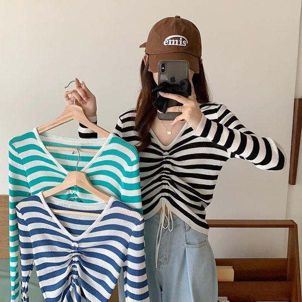 women's sweaters autumn sweater fashion contrasting color design v neck women pullover female patchwork long sleeve, White;black
women's sweaters autumn sweater fashion contrasting color design v neck women pullover female patchwork long sleeve, White;black