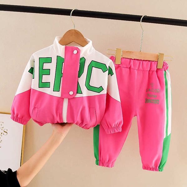 2021 new boy girl clothing set baby casual tracksuit long sleeve letter zipper splicing outfits infant clothes pants 1- 4 years g1023, White
2021 new boy girl clothing set baby casual tracksuit long sleeve letter zipper splicing outfits infant clothes pants 1- 4 years g1023, White
