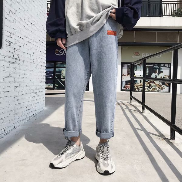 fashion streetwear men jeans loose fit retro blue vintage jeans straight denim pants homme korean hip hop wide leg long trousers aszx
fashion streetwear men jeans loose fit retro blue vintage jeans straight denim pants homme korean hip hop wide leg long trousers aszx