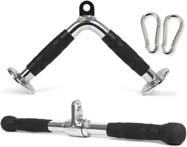 accessories triceps pull down attachment, cable machine for home gym, lat attachment weight fitness
accessories triceps pull down attachment, cable machine for home gym, lat attachment weight fitness