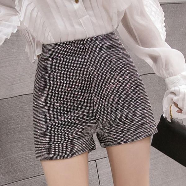summer fashio trends 2021 women shiny shorts mini slim women high waist super wide legged hort stage show short, White;black
summer fashio trends 2021 women shiny shorts mini slim women high waist super wide legged hort stage show short, White;black