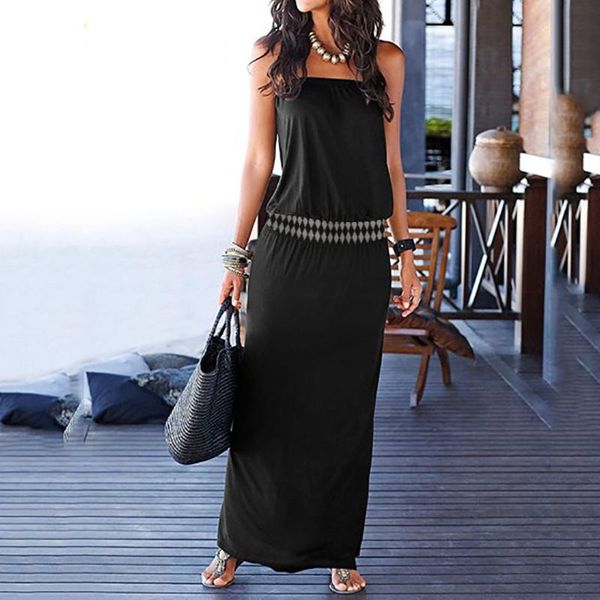 casual dresses women bandeau holiday off shoulder beach print maxi dress fashion ladies wrap chest long vestidos mujer verano, Black;gray
casual dresses women bandeau holiday off shoulder beach print maxi dress fashion ladies wrap chest long vestidos mujer verano, Black;gray
