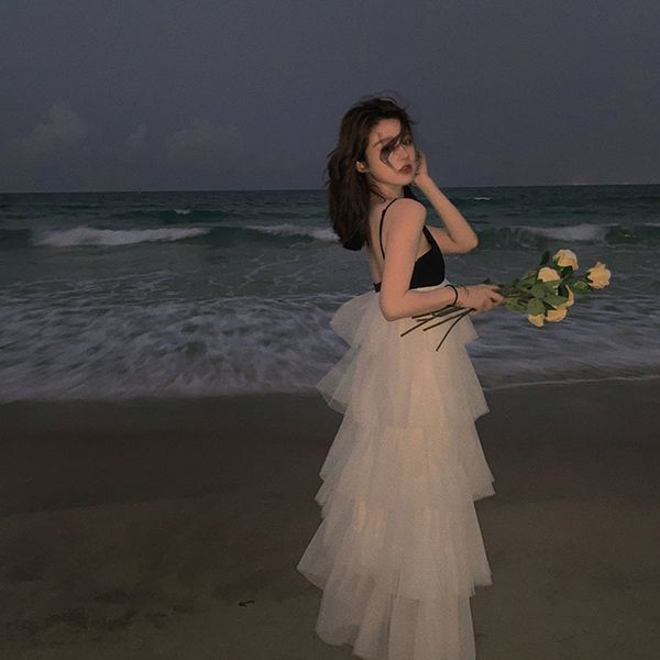 dressed sanya beach skirt moods on layers-ruffled dress long faerie fairy lady sweater kawaii robe ete 3u6l, Black;gray
dressed sanya beach skirt moods on layers-ruffled dress long faerie fairy lady sweater kawaii robe ete 3u6l, Black;gray