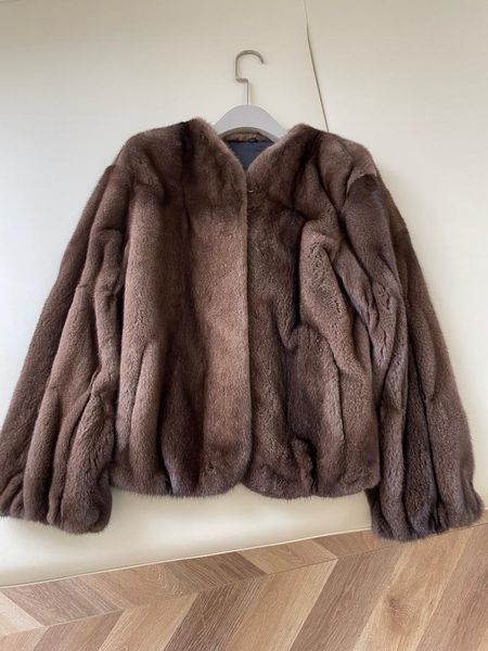 women's fur & faux fashion women 2021 style real mink winter coat female thick warm hooded jacket, Black
women's fur & faux fashion women 2021 style real mink winter coat female thick warm hooded jacket, Black