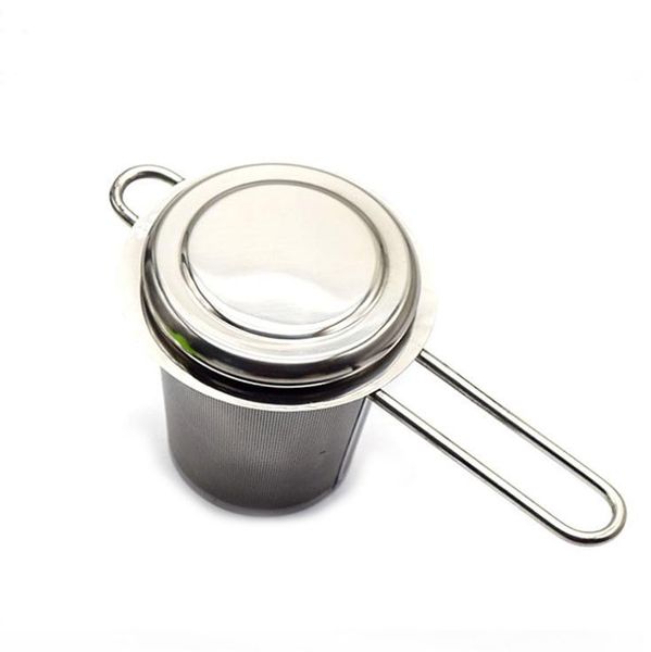 2021 teapot tea strainer with cap stainless steel loose leaf tea infuser basket filter big with lid
2021 teapot tea strainer with cap stainless steel loose leaf tea infuser basket filter big with lid