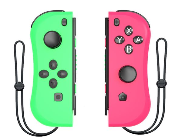 game controllers & joysticks pink and green for ns (l/r) wireless bluetooth 11 color gamepad stick switch console
game controllers & joysticks pink and green for ns (l/r) wireless bluetooth 11 color gamepad stick switch console