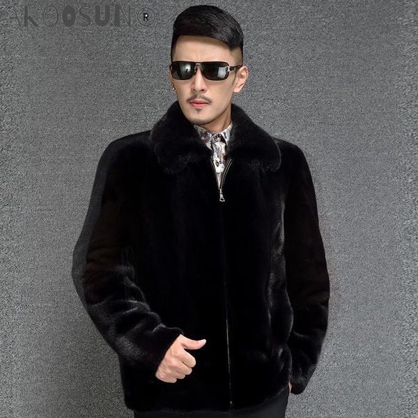 men's leather & faux akoosun mens mink coat real fur men warm winter jacket brown natural coats and jackets short luxury overcoat man 6, Black
men's leather & faux akoosun mens mink coat real fur men warm winter jacket brown natural coats and jackets short luxury overcoat man 6, Black