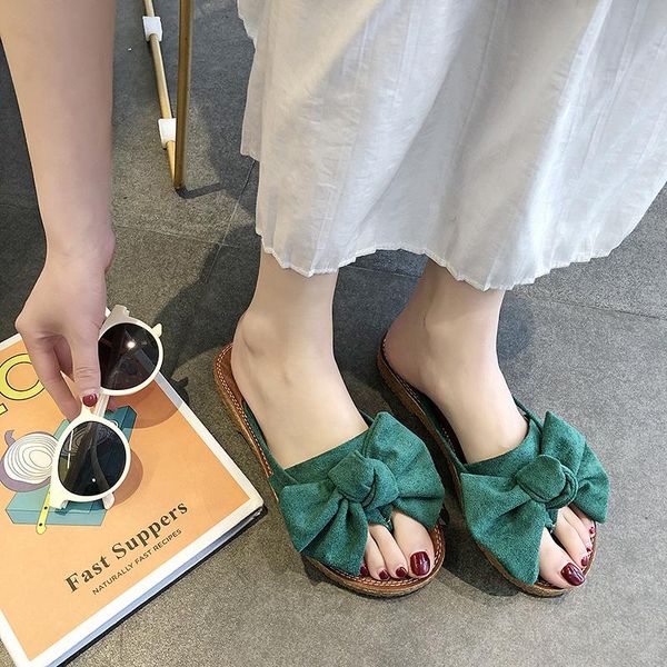 slippers summer ladies fashion bowtie low heels woman open toe comfortable shoes female sweet outside beach footwear, Black
slippers summer ladies fashion bowtie low heels woman open toe comfortable shoes female sweet outside beach footwear, Black