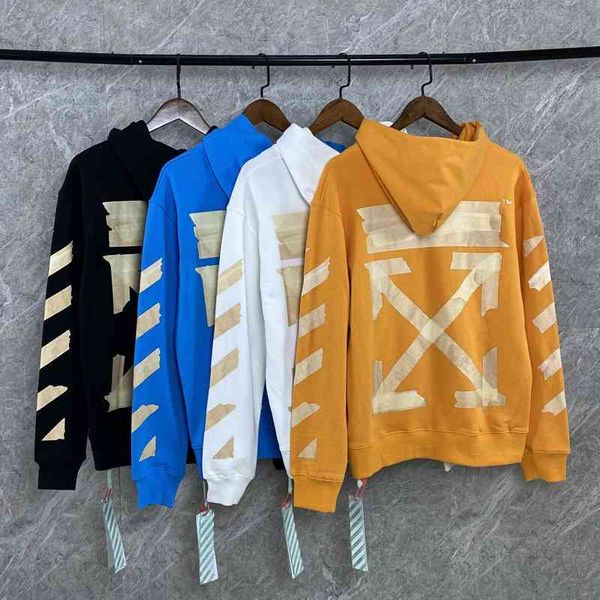 hoodiesautumn / winter 2020 new ow airport adhesive tape arrow print star same pullover hoodie sweater, Black
hoodiesautumn / winter 2020 new ow airport adhesive tape arrow print star same pullover hoodie sweater, Black