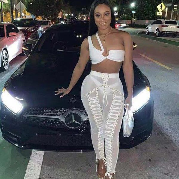 women's two piece pants 2021 fashion one-shoulder & tpencil trousers 2 two-piece set kylie jenner celebrity club party tights, White
women's two piece pants 2021 fashion one-shoulder & tpencil trousers 2 two-piece set kylie jenner celebrity club party tights, White