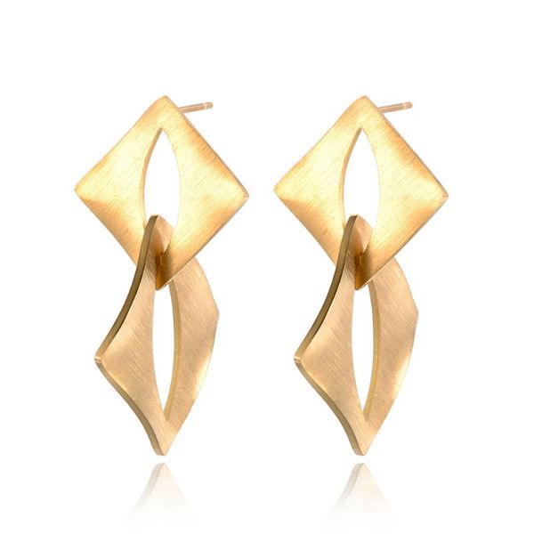 stud frosted surface curved geometry stainless steel earrings gold & silver color jewelry exaggerated je18489, Golden;silver
stud frosted surface curved geometry stainless steel earrings gold & silver color jewelry exaggerated je18489, Golden;silver