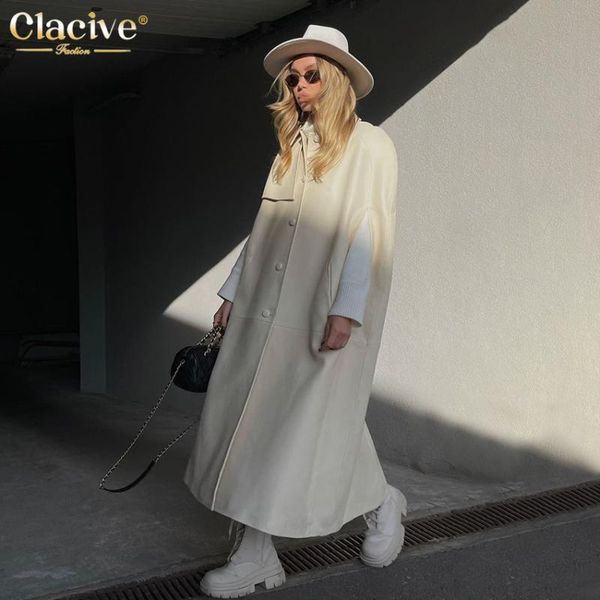 women's leather & faux clacive beige fashion winter jacket casual loose long sleeve pu elegant single-breasted coat windbreaker, Black
women's leather & faux clacive beige fashion winter jacket casual loose long sleeve pu elegant single-breasted coat windbreaker, Black